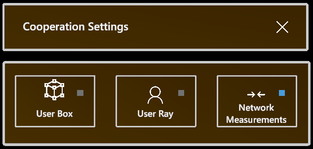 Cooperation Settings Menu
